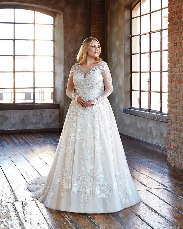 Vestidos de novia para mujeres curvys: ¡luce tu mejor look nupcial!