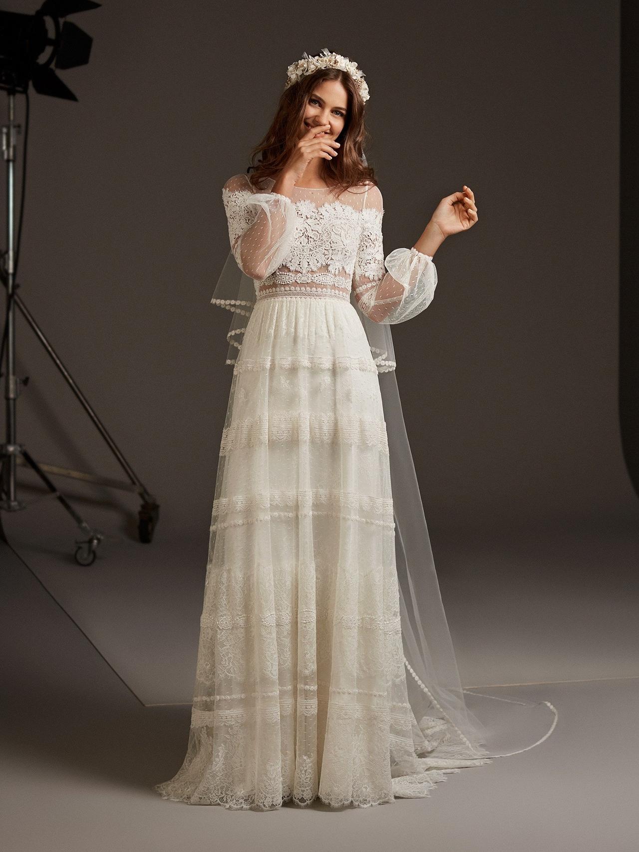 50 vestidos de novia de inspiración vintage