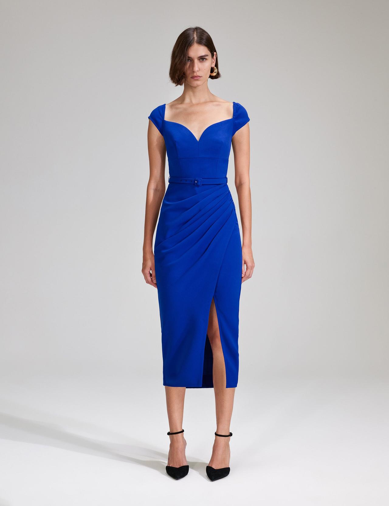 fractura Resplandor Mira 111 vestidos de fiesta azul: el color perfecto para todas las estaciones