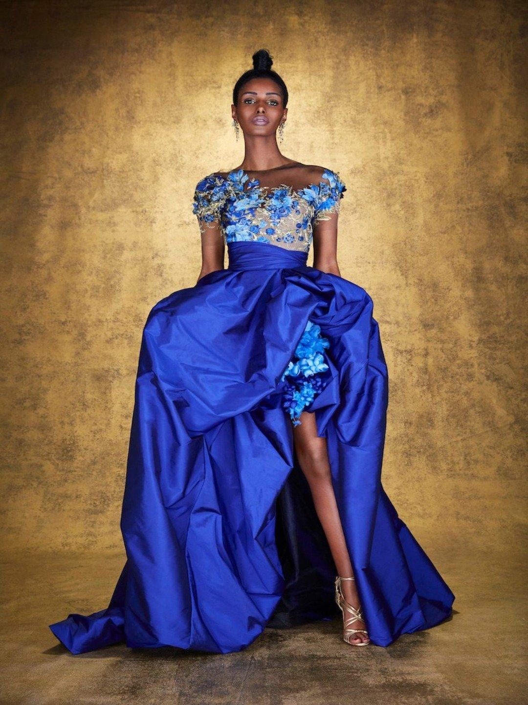 110 vestidos de fiesta azules para invitadas