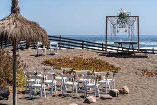 Decoración de matrimonio playera