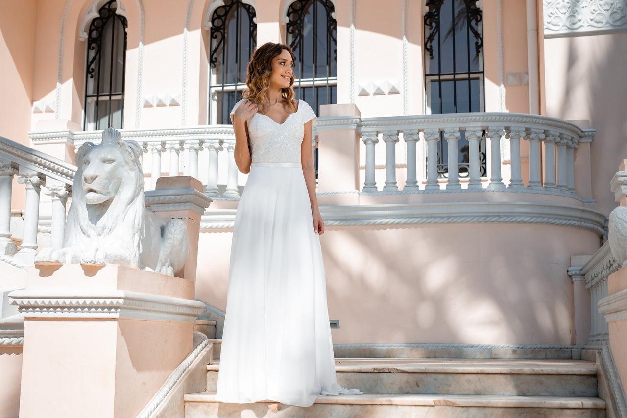 vestido de novia corte A