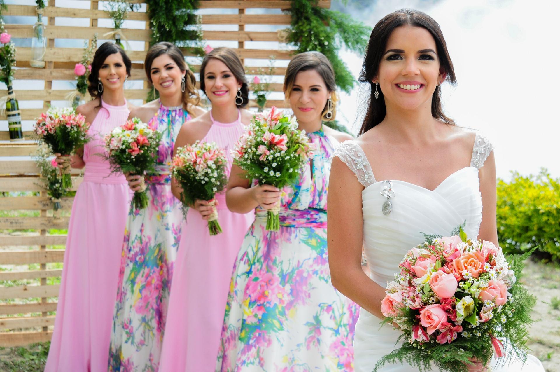 7 ideas de ramos para las damas de honor