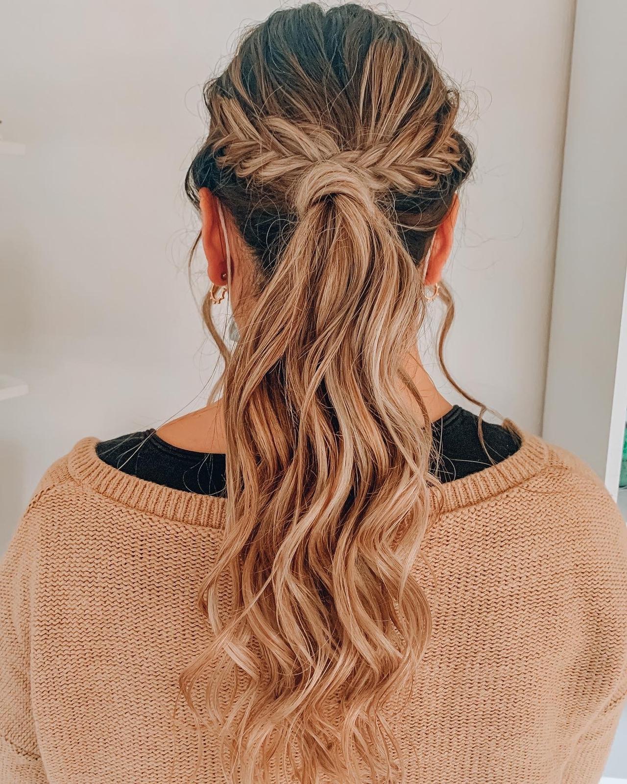 55 de ideas de trenzas para invitadas a una boda