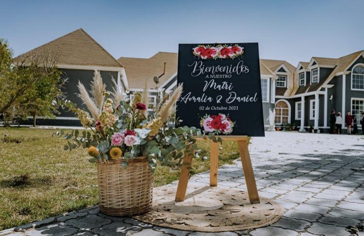 Cartel para boda para ZONA DE PHOTOCALL para boda, mensaje para pajes