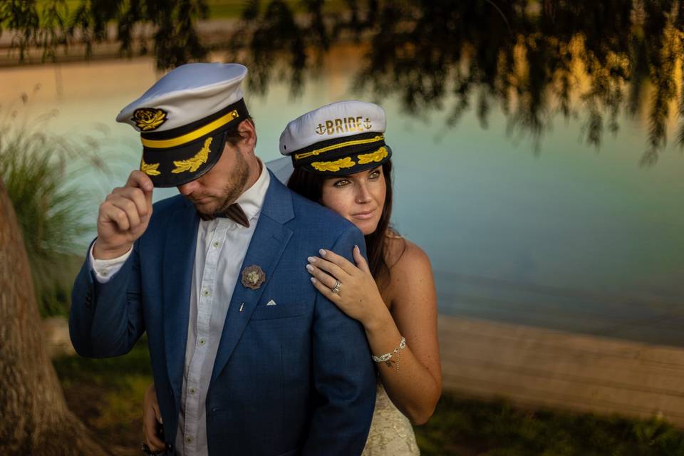 Matrimonio en un barco: cuando la fantasía se hace realidad