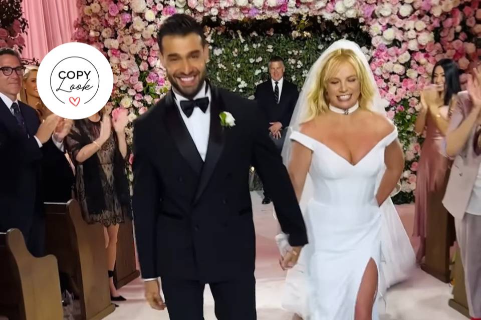 Copy look: inspírate en el romántico vestido de novia de Britney Spears