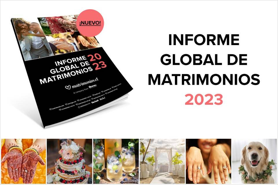 Informe Global de Matrimonios 2023: los datos más curiosos que no se pueden perder