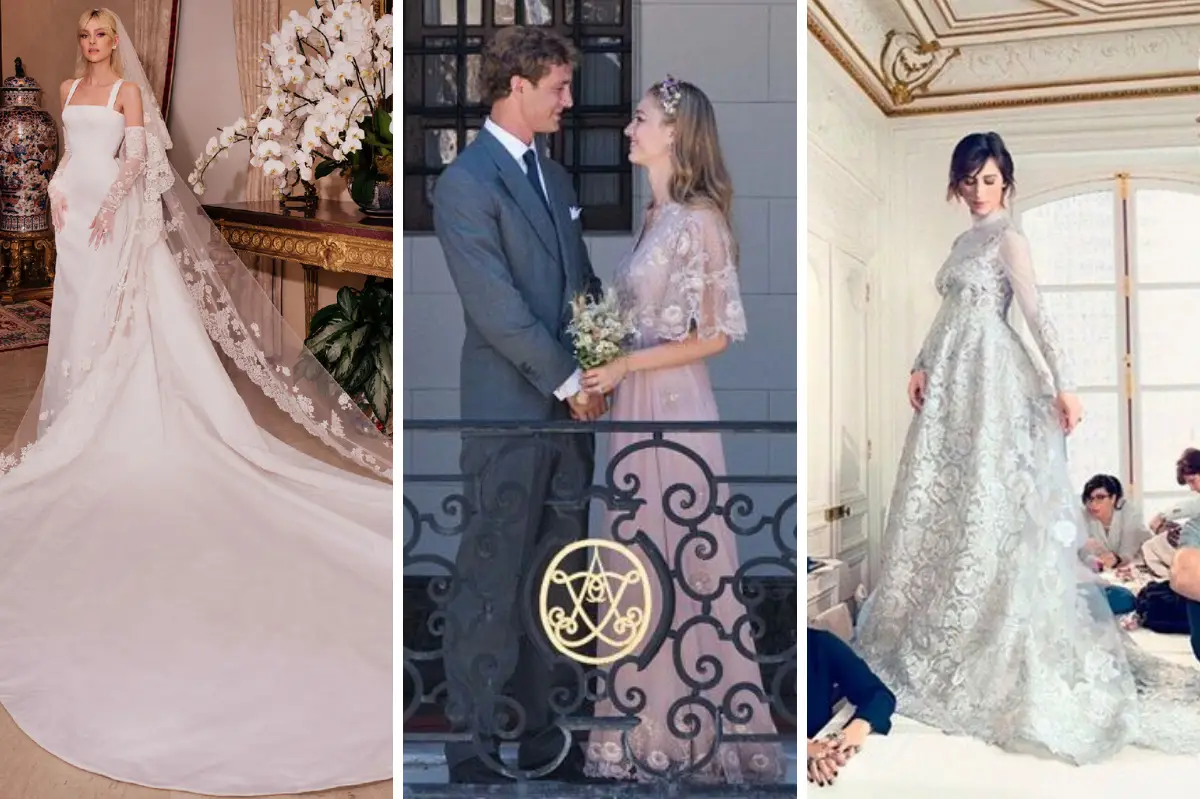 12 novias (muy) famosas que eligieron Valentino para su boda