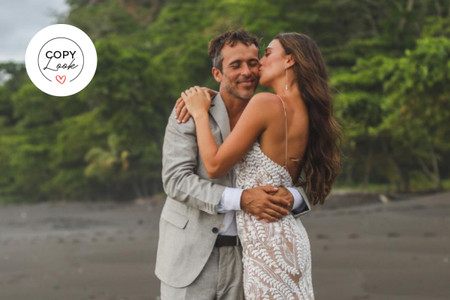 Copy look: Inspírate en el soñado look de novia de Tita Ureta en las playas de Costa Rica