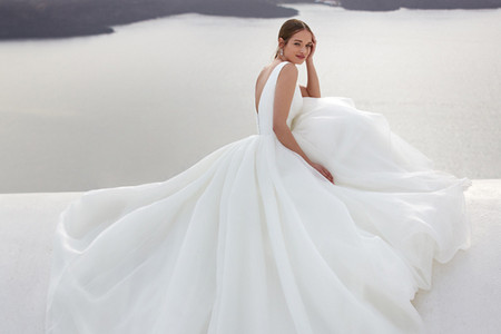 Guía de tela de vestidos de novia: conoce estos 23 tipos de tejidos para tu vestido