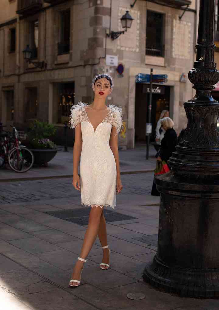 45 Vestidos De Novia Cortos Atrevete Con Estos Disenos