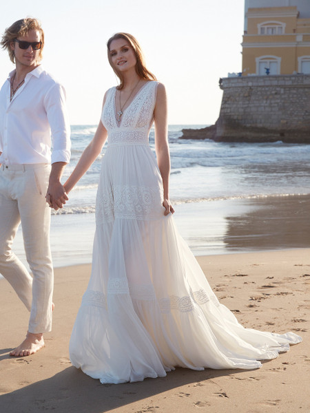 50 Vestidos De Novia Hippie Chic Belleza Natural