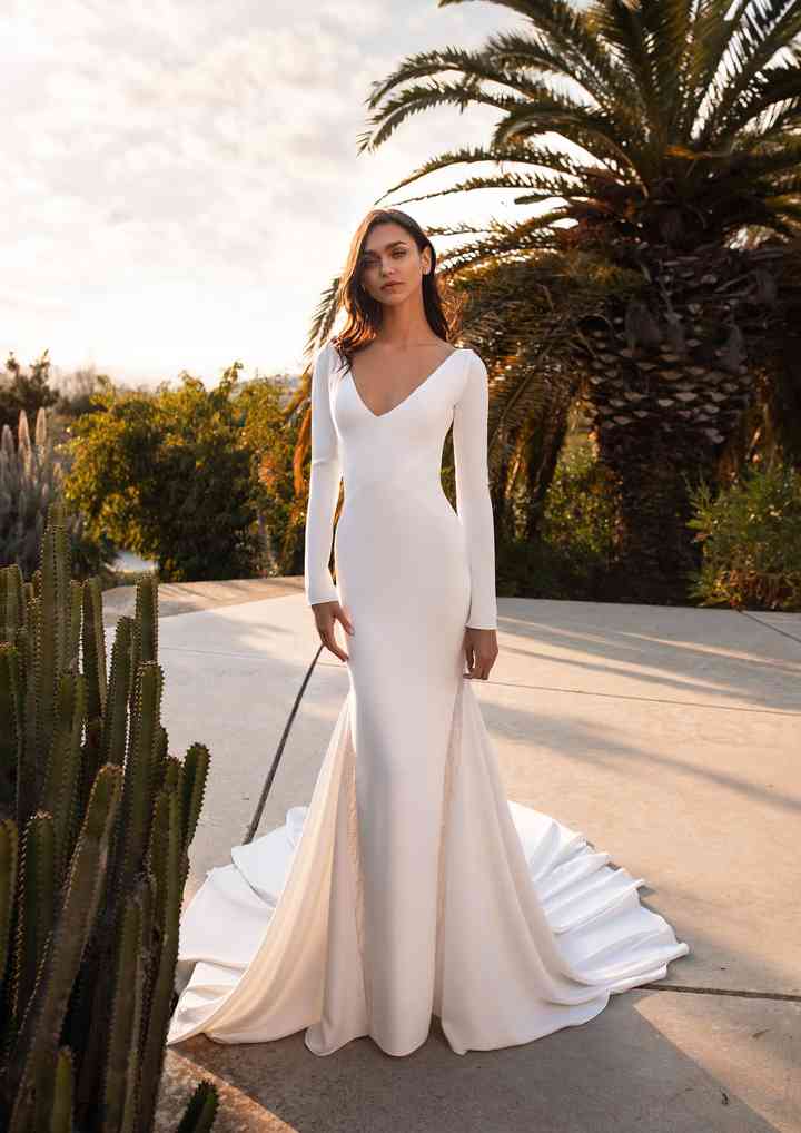 90 Vestidos De Novia Sencillos Para Deslumbrar En Tu Gran Día 8728