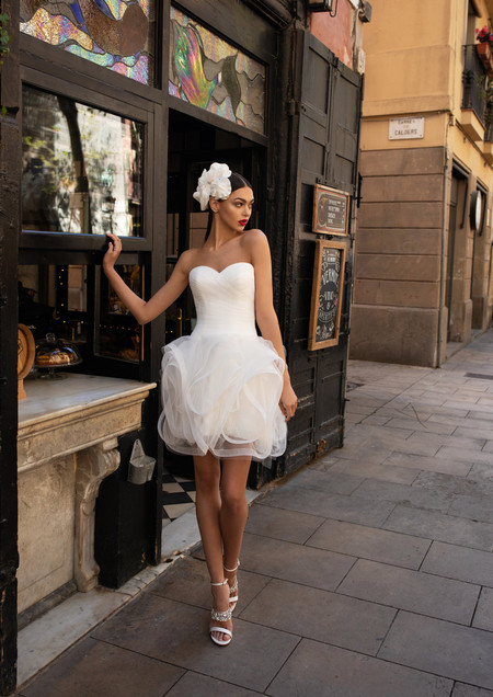 45 Vestidos De Novia Cortos Atrevete Con Estos Disenos