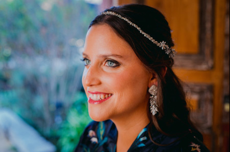 Tips de maquillaje para novias de ojos azules