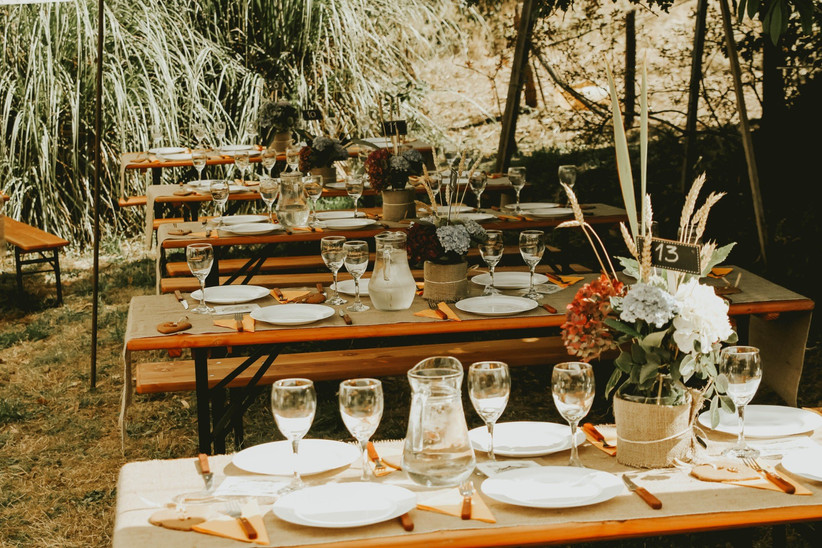 Consejos Para Un Banquete De Matrimonio Al Aire Libre