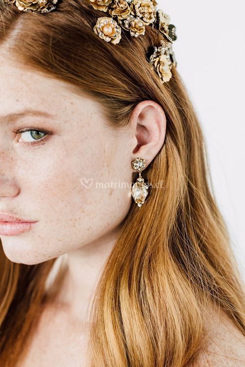 SADIE EARRINGS, Maria Elena Headpieces