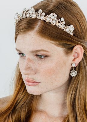 WHISTLEDOWN CROWN, Maria Elena Headpieces