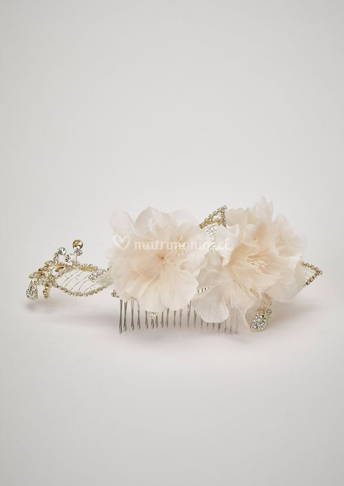 KAARI COMB GOLD SOFT PINK, Pronovias