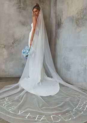 TRULY MADLY DEEPLY LONG VEIL , 56