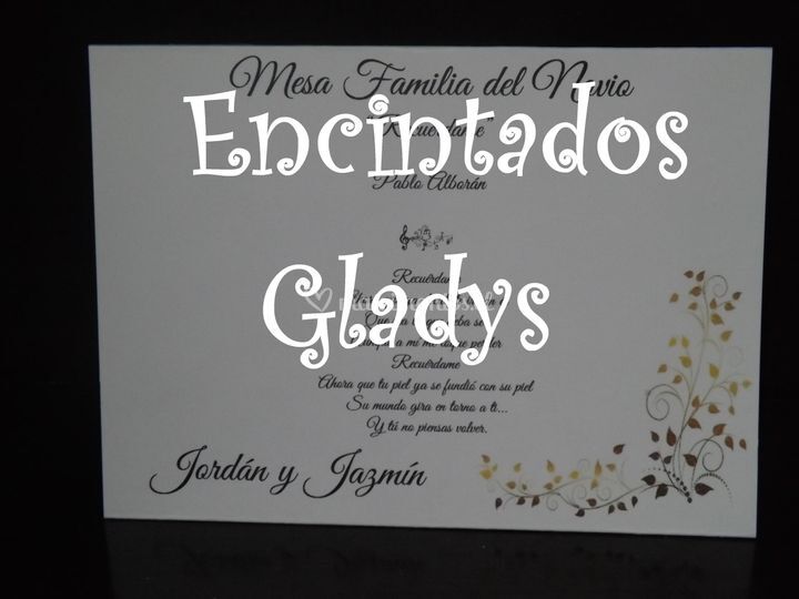 Encintados Gladys