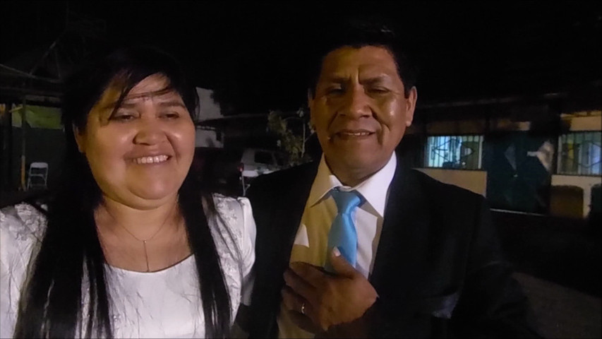 Saludos  de los novios 12/nov/2016