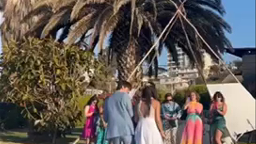 Abriendo la pista de baile