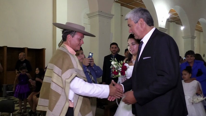 Luis y Camila Matrimonio a la chilena