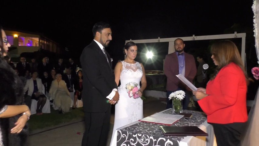 Claudia y Víctor