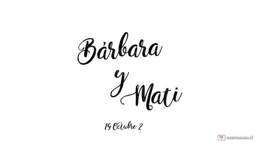 Bárbara y Matias