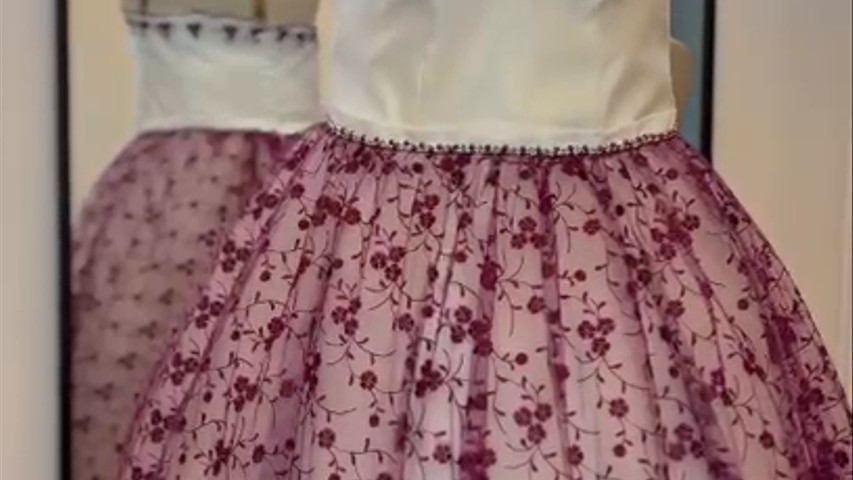 Vestido inspirado en el estilo pin Up (años 50)