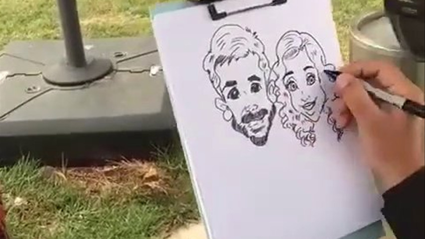 Caricaturas para sus invitados