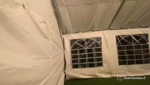 Carpa 12x6 metros 100 personas 