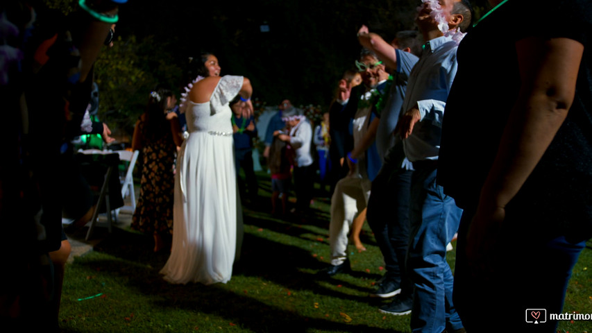 Riola y Carlos After Weeding