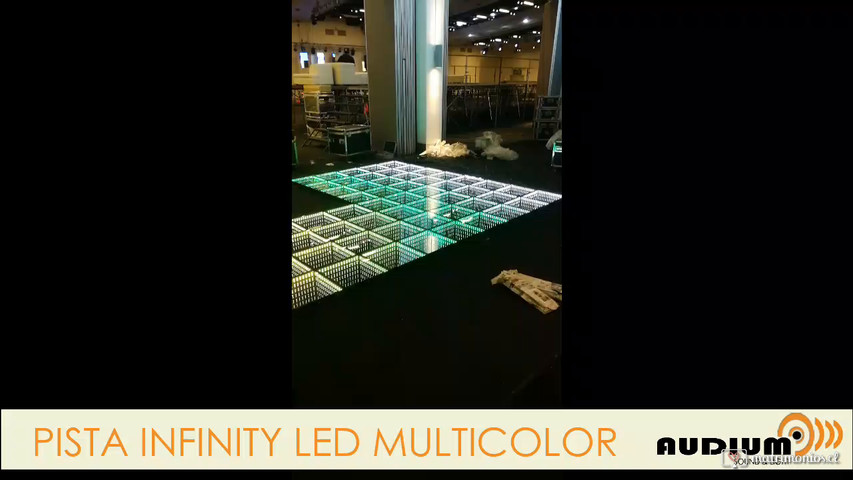 Pista infinity LED multicolor