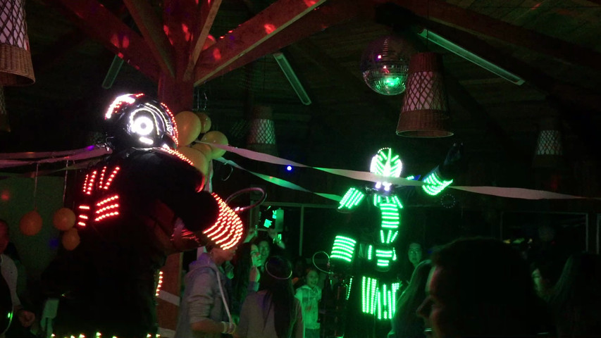 Robot led