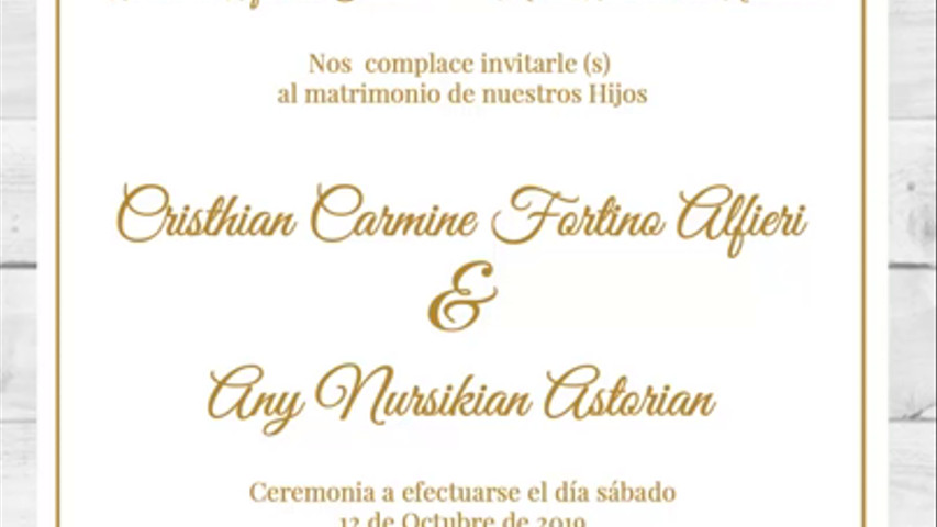 Cristhian y Any
