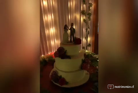 Pérgola para torta colgante