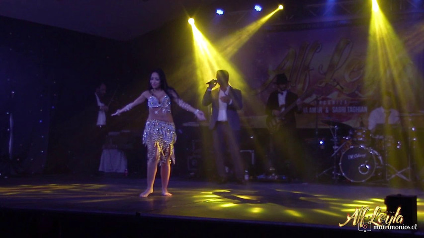 Junto a orquesta árabe