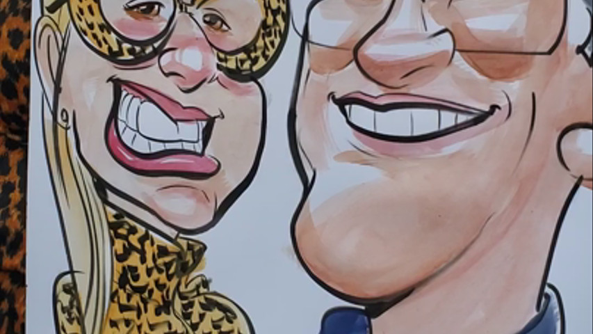 caricaturas en vivo DIBUJAME.CL