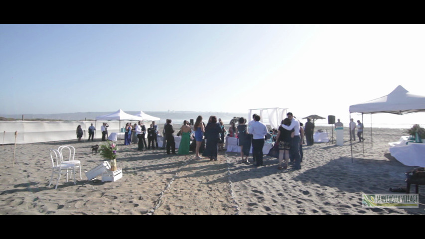 Ceremonia en la Playa de Mantagua Village