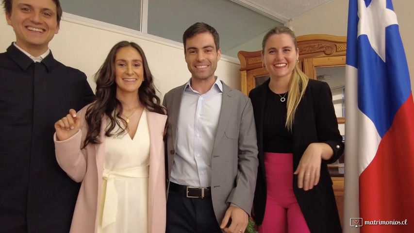 Boda civil de Gregorio