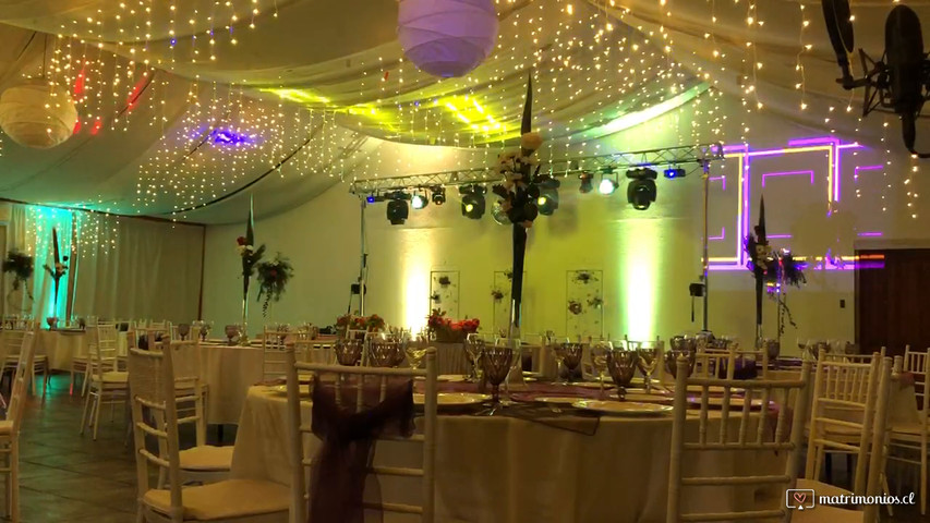 Sonido e iluminación para su boda