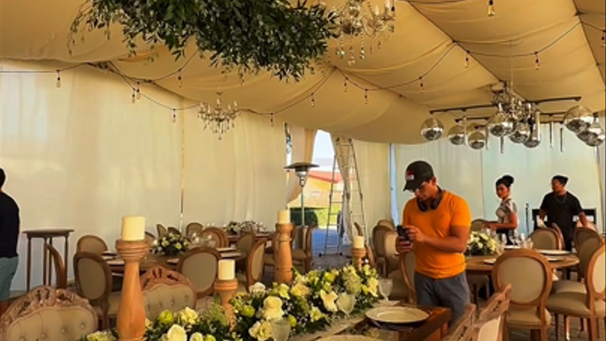 Montaje matrimonio Villa verla 