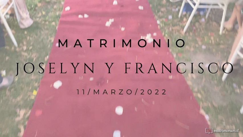 Matrimonio Joselyn y Francisco