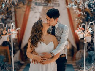 El matrimonio de Fernanda y Raúl