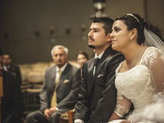 El matrimonio de Claudia y Rodrigo