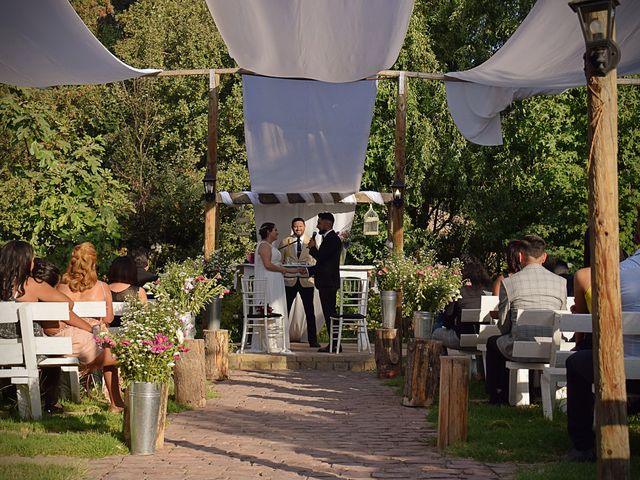 El matrimonio de Sebastian y Elizabeth en Pirque, Cordillera 27