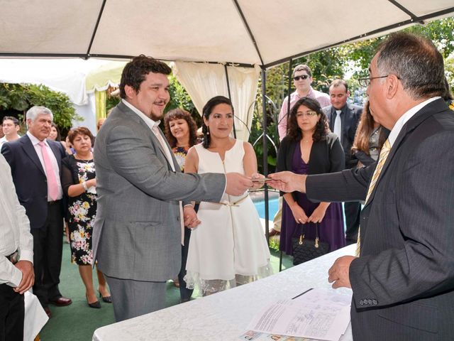 El matrimonio de Felipe y Carol en La Florida, Santiago 12